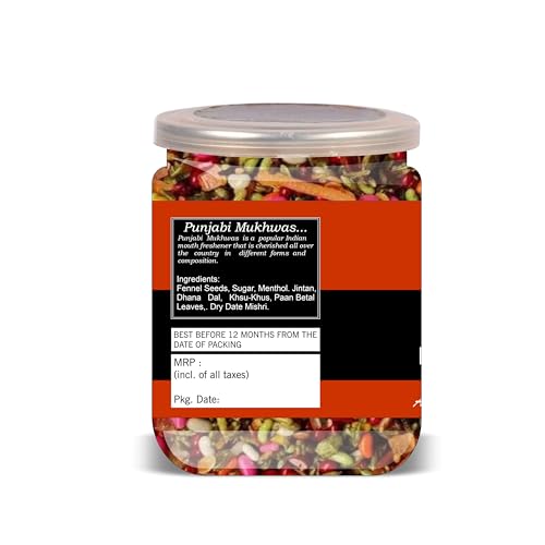 NATURE CONNECT Punjabi Mukhwas 300 Gram Airtight Container image 4