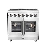 Massimo 36" Freestanding French Door Electric Range