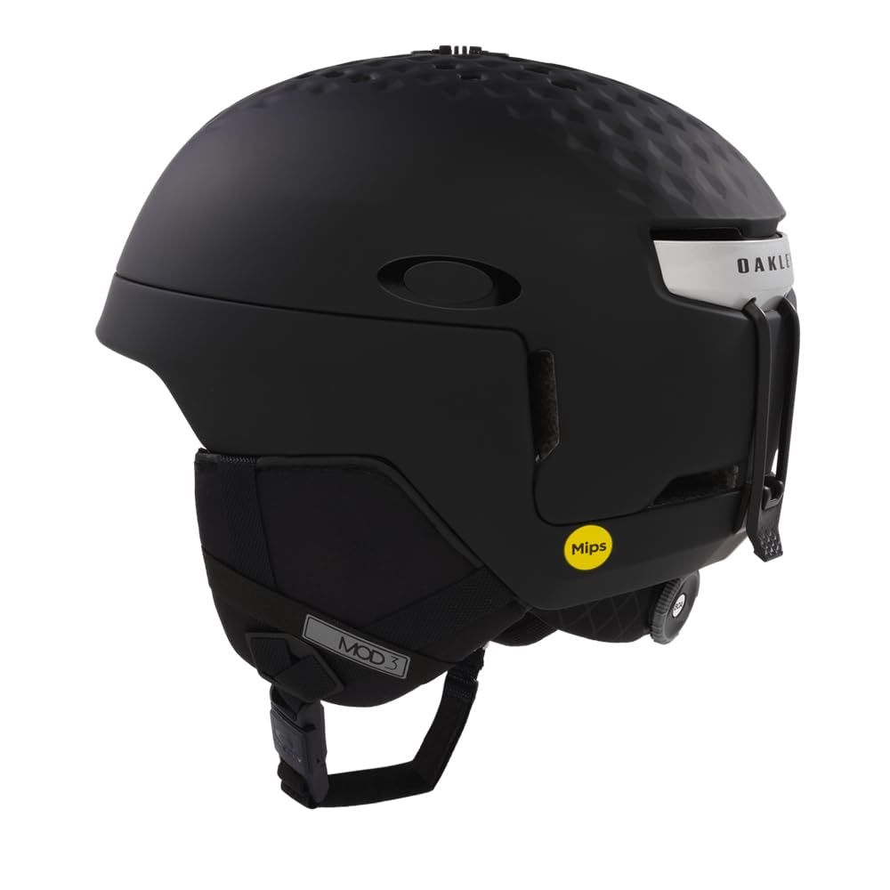 Oakley Mod3 Schwarz - Moderner modularer Ski- und Snowboardhelm, Größe M - Farbe Matte Blackout