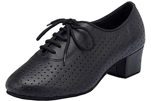 Chaussures de danse latine pour femme avec talon bloc et bout rond personnalisables