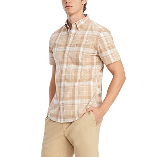 Chemise Tommy Hilfiger homme décontractée manches courtes regular fit