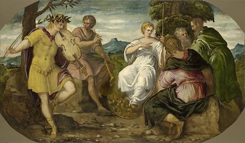 Affiche le Concours Musical de Tintoretto pour decoration murale salon