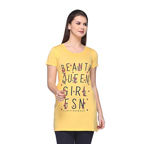 Image of In Love Women's Plus Size Cotton Printed T-Shirt with Pocket - Combo Pack of 2