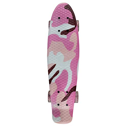 image for Meketec Skateboards Mini Cruiser 22 inch Retro Boy Kids First Skateboa