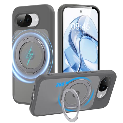 �y�ČRMIL�K�i�EMagsafe�Ή��zGoogle Pixel 10a �p �P�[�X MagSafe�Ή� �����O 360°��]�X�^���h�@�\ �c�����Ή� ������ ���΂ݖh�~ ���C�����X�[�d �����Y�ی� �ϏՌ� �g�уJ�o�[ �O�[�O���s�N�Z��10a �J�o�[ 6.3