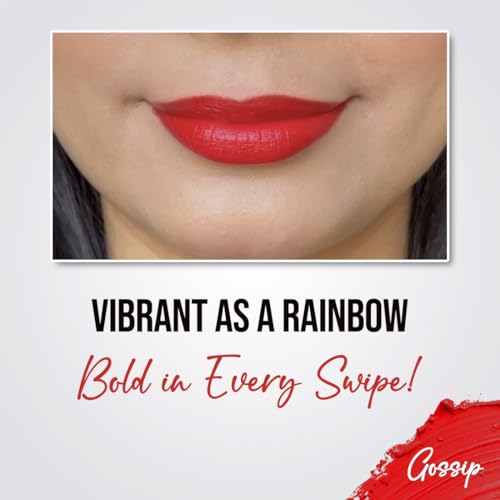 Image of Coloressence Hydra Matte Lip Crayon Lipstick, Gossip, 1gm | Long Lasting | Matte Finish | Hydrating Formula | Smudgeproof | Sweatproof | Rich Coverage