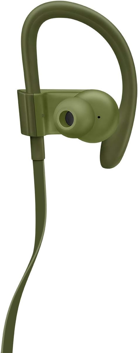 Powerbeats3 Wireless Earphones - Apple W1 Headphone Chip, Class 1 Bluetooth, 12 Hours of Listening Time, Sweat Resistant Earbuds - Turf Green