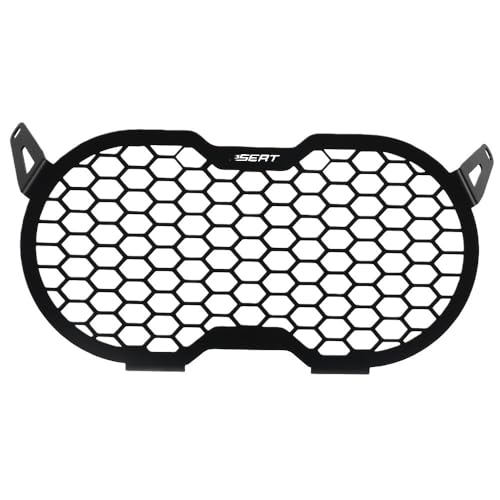 Cache calandre phare pour Desert-X 2022-2025 : grille de protection noire