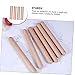 SOPOTUTU 4Pairs Wooden Musical Sticks for Boy Girl Early Education Percussion Rhythm Bars Safe Smooth Surface Learning Toy for Toddlers and Boy Girl