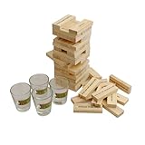 Construye una torre con las piezas de madera incluidas
