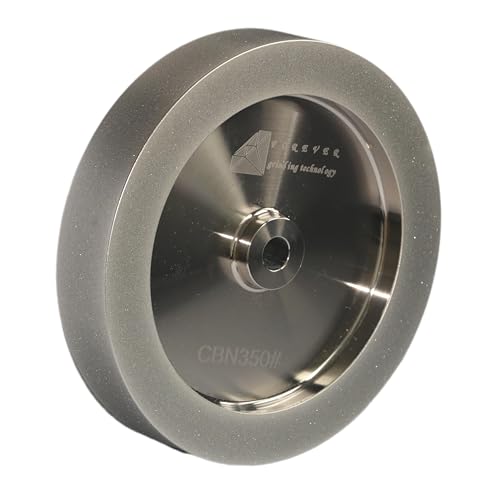 CBN Schleifscheibe 200mm CBN Wheels 8 inch 8 Dia X 1.5 wide X 5/8 Bore for Sharpening HSS Tools Woodturning Tools(350 Grit)