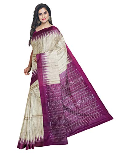 NUAPATANAPATA gopalpur tussar silk saree in tussar silk – image 4