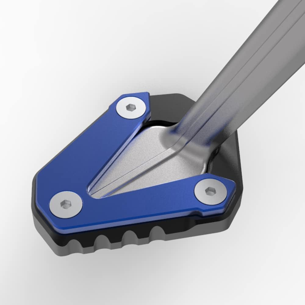 Modeer Motocycle Kickstand Shoe For M1000R 2023 2024 2025 CNC Foot Side Stand Enlarge Extension Pad m 1000r m 1000 r m1000 r Accessories (blue)