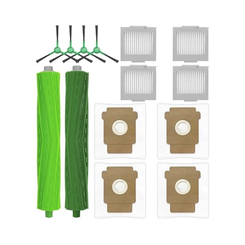iRobot Roomba Max 705 Vac/Roomba Plus 504 Vac�X�y�A�p�[�c�Ή��A�N�Z�T���[ �T�C�h�u���V HEPA�t�B���^�[ ��e�ʃ_�X�g�o�b�O(�x�[�W��)