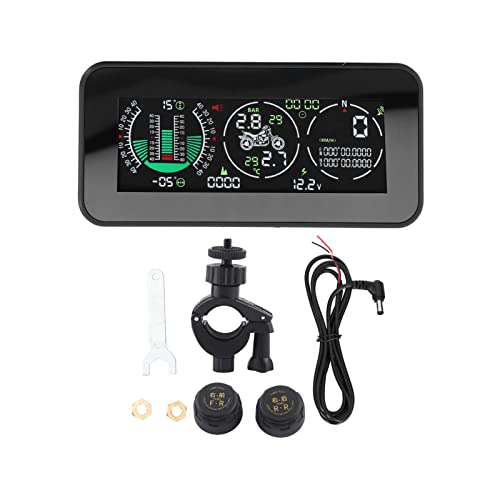 Monitor de velocidad GPS de moto Torvex: pantalla de alta gama con advertencia para carretera