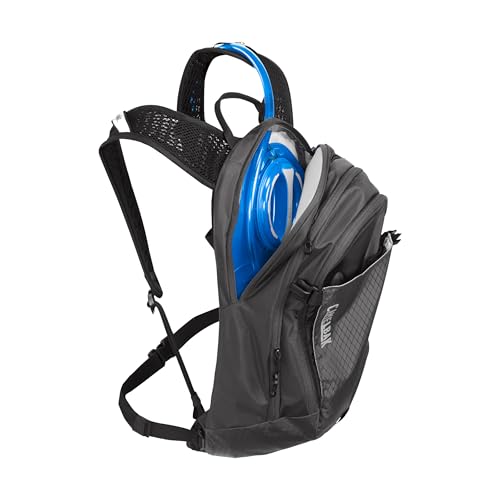 CamelBak Women’s M.U.L.E. 12 Mountain Bike Hydration Pack with 100oz Crux Reservoir, Women Specific Fit for All Day Trail Riding, Charcoal/Black by CamelBak - Image 6