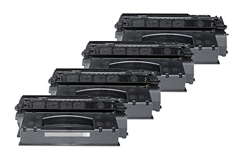 Toner noir HP LaserJet P2012n Q7553A supprime les textes pâles au bureau
