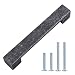 Produktbild AmazonBasics - Steggriff, Möbelgriff, kurz, modern, 16,2 cm Länge (12,7 cm Lochmitte zu Lochmitte), Antik-Silber, 10er-Pack
