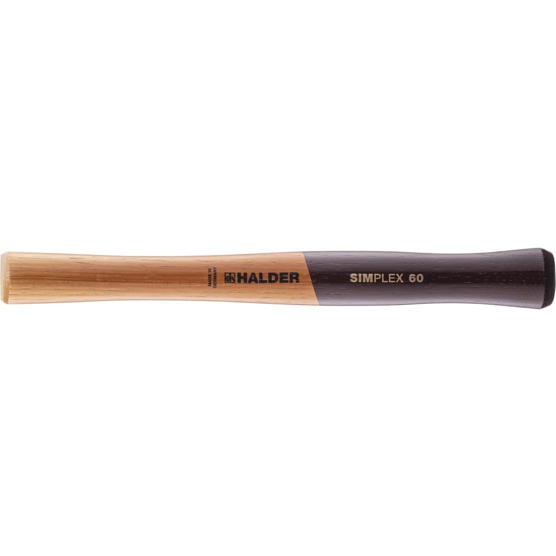 Halder 3244060 60 mm EH 3244 "Simlpex Soft-Face Mallet Handle - Multi-Colour, Braun, 337x34x29 mm