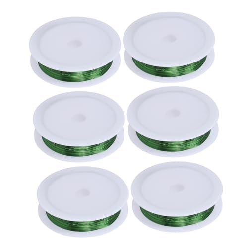 Alambre de hierro de 0.4 mm para bricolaje, rollo de 10 m para proyectos de jardinería, alambre metálico flexible para artesanías florales y decoración del hogar