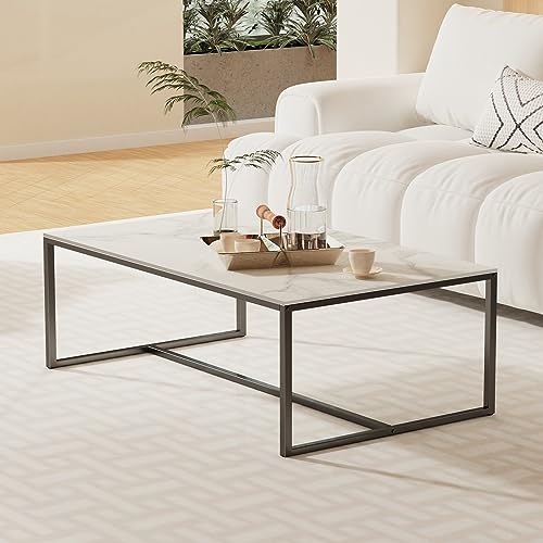 Wisfor JJ-XZ311 Sintered Stone Coffee Table: White Sofa Side Table thumb #7