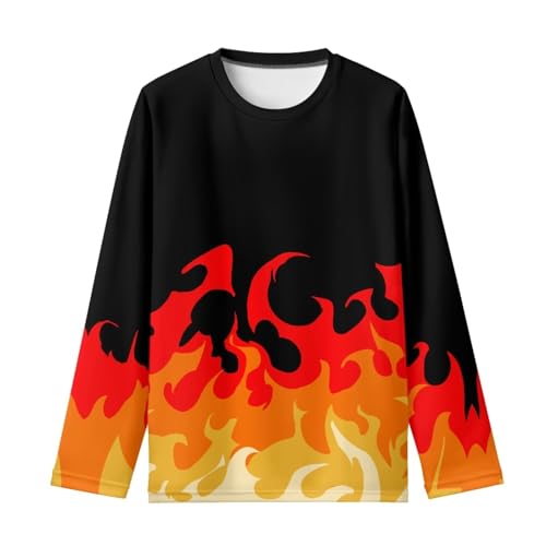 Image of Girls Basic Tee Shirts Outdoor Long Sleeve Shirt Winter Clothes Size 3-16 Top Fall Clothes Gift for Holiday