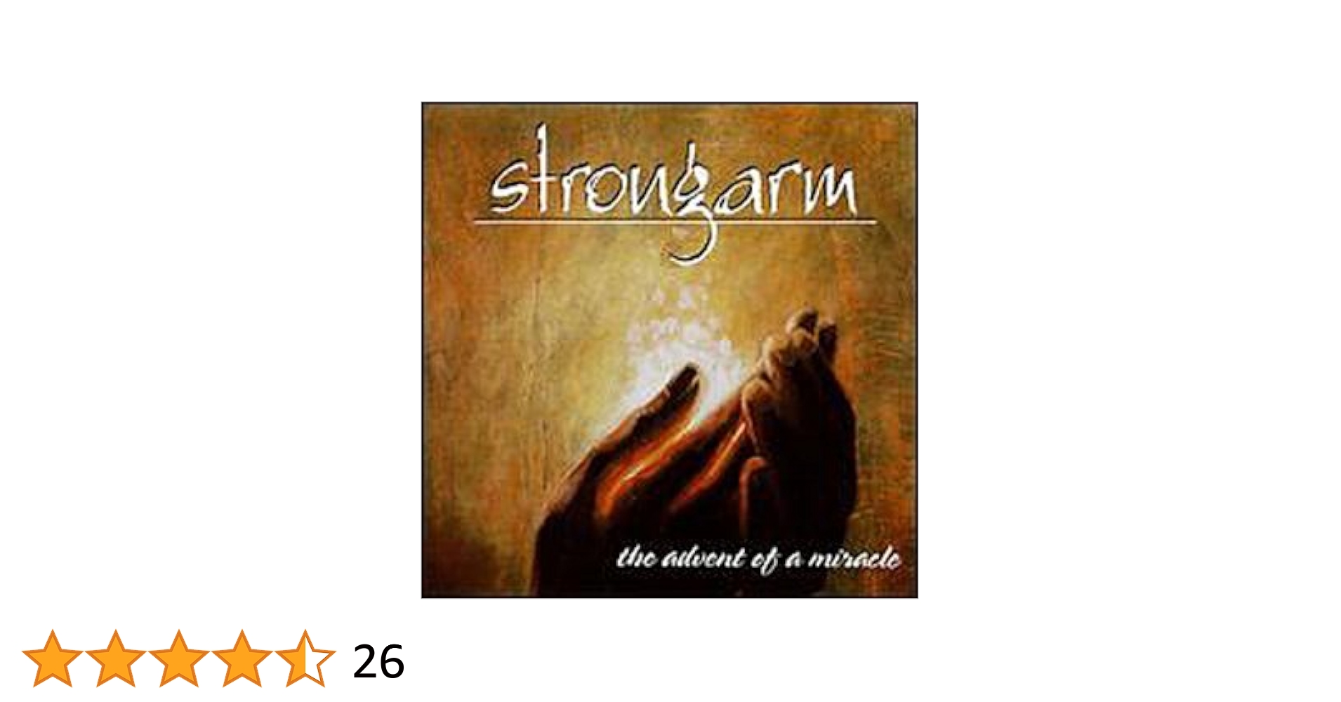 Strongarm – The Advent Of A Miracle Amazon.com: The Advent of a Miracle: CDs & Vinyl