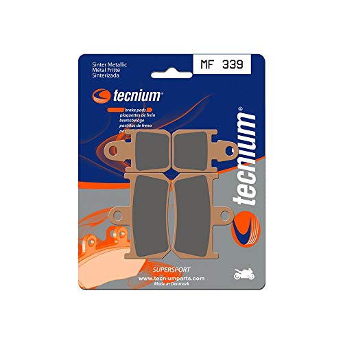 Plaquettes de frein Tecnium MF339 métal fritté pour stopper la perte de mordant au freinage