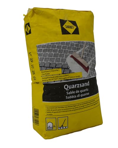 Sakret Quarzsand 0,1–0,5 mm für Pflaster & Estrich, 10 kg