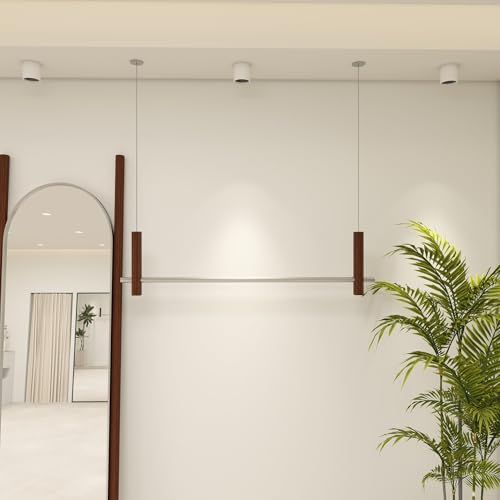 Porte-vêtements réglable en métal présentation vente au détail