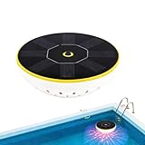 Doqeou Luces solares para piscina, LED flotantes, cambio de color, lámpara...