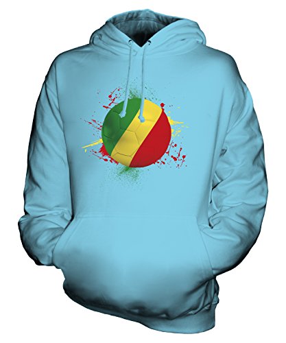 Sweat Congo Football unisexe pour rester au chaud tout en affichant sa passion du sport