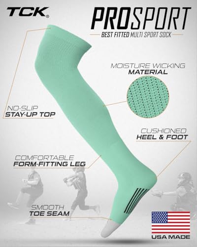 Image of Baseball Softball Over the Knee Socks Prosport | Durable Performance | Double Welt Top | Smooth Toe | Moisture Wicking