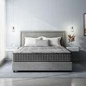DEWINNER Matelas 140x190 cm, Hauteur 30 cm, Matelas Silencieux d'épaisseur Moyenne, Mousse à Mémoire de Forme Hybride, Ressorts Ensachés Individuels, Absorbant et Respirant