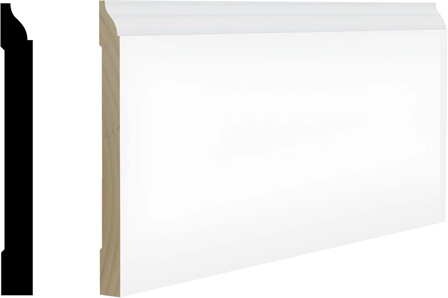 Amazon.com: RMB 618 9/16 in. D x 5-1/4 in. W x 96 in. L Primed Finger ...