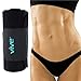 Vive Waist Trimmer Belt for Women and Men - Tummy Trainer Sweat Wrap - Sauna Band Stomach Slimmer, Fat Burner Exercise - Reduce Water Weight Loss - Slimming Shaper Corset for Ab Toning Cincher Support