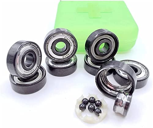 Roulements 627 céramique ZrO2 hybride 7x22x7mm de précision pour patin artistique