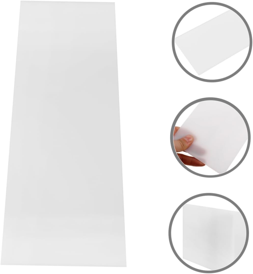 Mobestech Light Diffuser Acrylic Lampshade Panel for Pendant Lighting Softens Harsh Glare Provides Even Illumination for Ceiling Fixtures and Chandelier