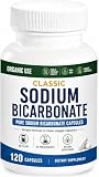 Kidney Restore Bicarbonato de sodio clásico 650 mg, uso natural y orgánico. Pastillas de bicarbonato de sodio en polvo....