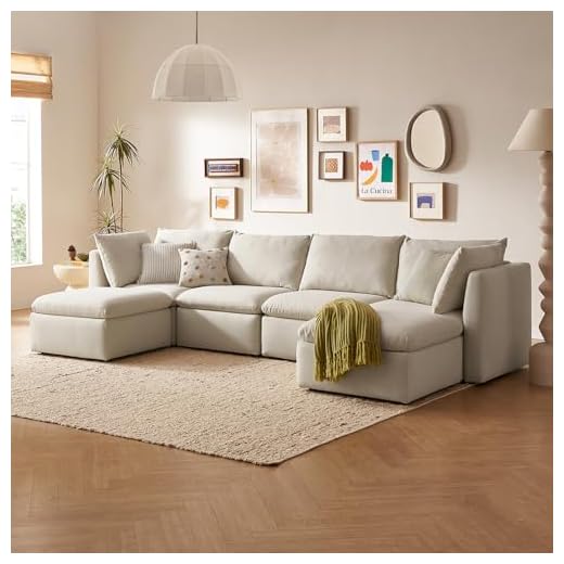 Modular Sectional Sofa with Storage Features
