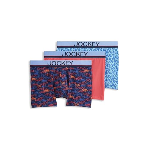 Jockey Men's Underwear True Style 4" Trunk