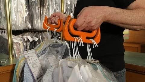 Miniatura 2 de Asa de transporte multiusos resistente, paquete de 2 bolsas de compras, bolsas de compras, ropa en perchas, latas de pintura, cubos de 5 galones,