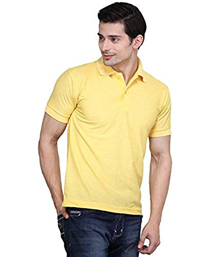 Image of FUNKY GUYS KETEX Cotton Blend Men's Polo Neck Tshirt