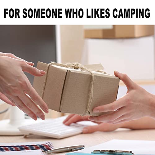 Camping Gifts For Outdoorsmen - Funny Camping Insulated Stainless Steel Tumbler With Lid, 30 Oz - Coffee Camping Cup Travel Mug For Women Men Fathers Day, Birthday, Coffee, Dad, Happy Camper #TOP6