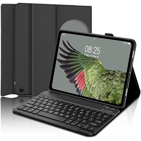 BORIYUAN Pixel Tablet 11 inch keyborad case Black Cover