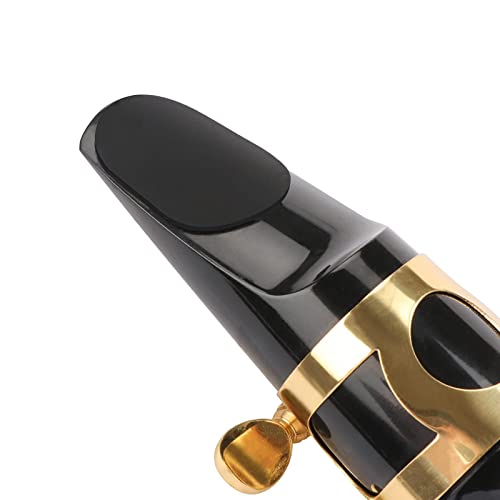 40 Pcs Saxophone and Clarinet Mouthpiece Cushion - 0.8 mm Thick Rubber Patches Pads for Alto Tenor Saxophone - Strong Adhesive
