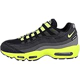  Nike Air MAX 95 Hombre Running Trainers DJ4627 Sneakers Zapatos (UK 6 US 6.5 EU 39, Black Volt Medium Ash 001)