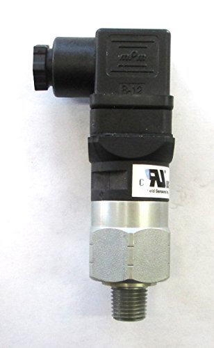 Generic Anfield Pressure Switch. 1000-3000 PSI. 1/4 NPT. Din Connector. 5A @ 12/24 VDC. 3A @ 250 VAC. Black, Automatic, Pressure-based, Normally Open