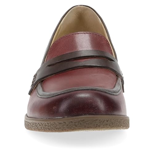 Image of Dansko Danica Heeled Loafer for Women - Waterproof Leather with Rubber Outsole and Leather Stacked Heel for Long-Lasting Style in Any Weather