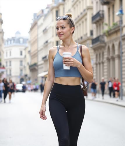 Image of Sykooria 3 Pack Strappy Sports Bra for Women Sexy Crisscross for Yoga Running Athletic Gym Workout Fitness Tank Tops
